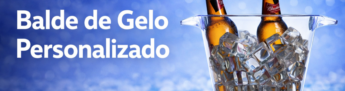 Balde de Gelo Personalizado para Empresas: Vantagens e Ideias de Uso