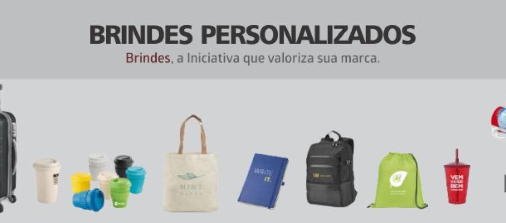 A importância dos brindes personalizados