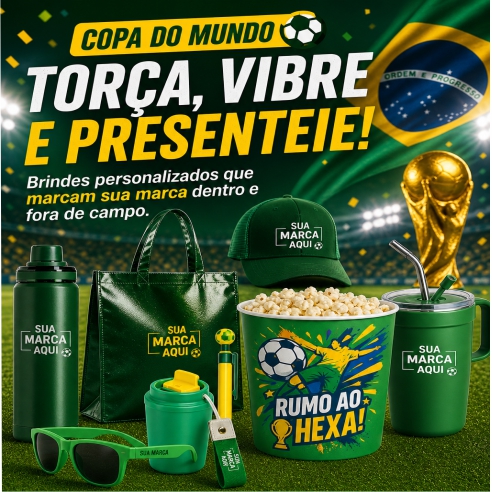 Brindes Personalizados para a Copa do Mundo