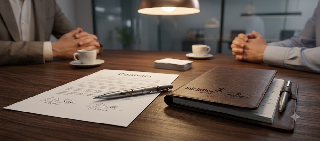 O Gesto que Vira Contrato: Como os Brindes de Alto Padrão Aceleram a Tomada de Decisão no Pipeline B2B
