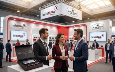 Atração de Alta Performance: Como Brindes Corporativos de Alto Padrão Garantem Destaque e Conversão no Stand de Feiras B2B