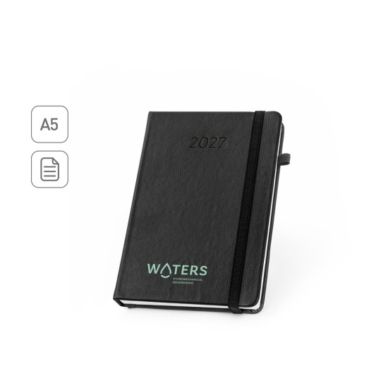 Agenda A5 Diária em PU Personalizada