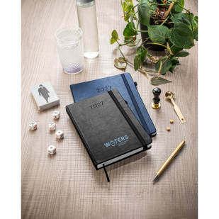 Agenda A5 Diária em PU Personalizada