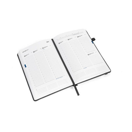 Agenda A5 Semanal em PU Personalizada