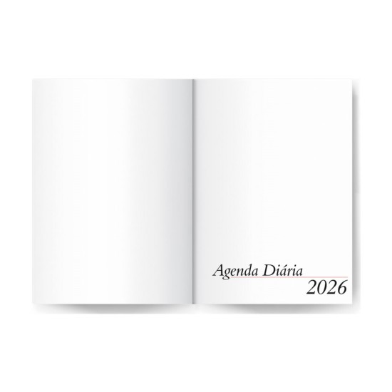 Agenda Diária Cortiça Marrom Personalizada
