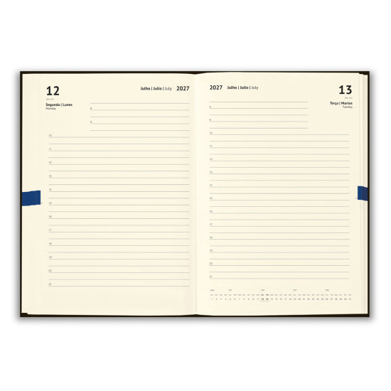 Agenda Diária em Cortiça Personalizada