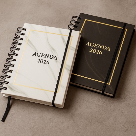 Agenda Diária Wire-o Personalizada