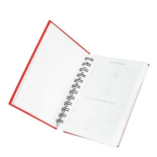 Agenda Emborrachada Personalizada