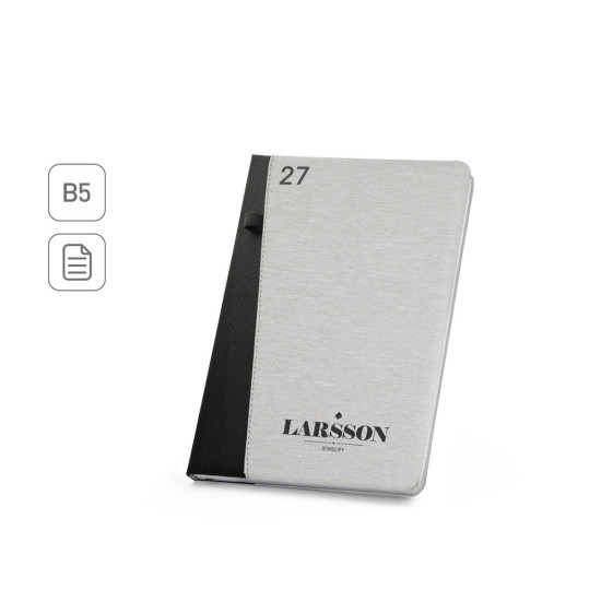 Agenda Semanal Com Suporte para Caneta Personalizada