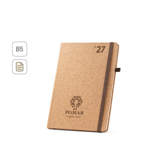 Agenda Semanal em Cortiça Personalizada