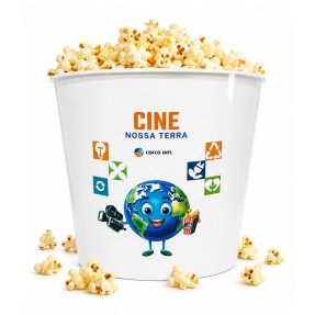 Balde de Pipoca 1,5 Litro Personalizado