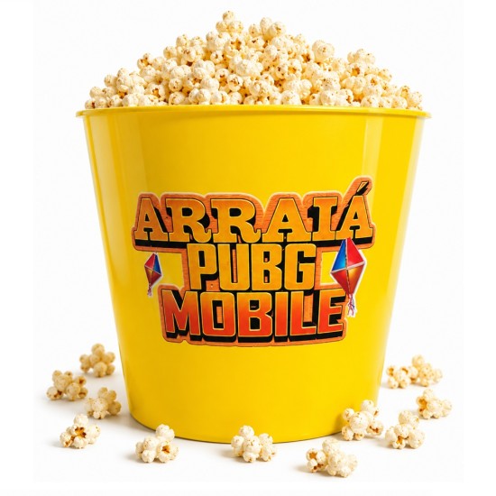 Balde de Pipoca 2,6 Litros Personalizado