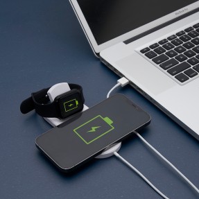 Base de Indução para Celular e Iwatch Personalizado