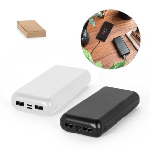 Bateria portátil em ABS 20.000 mAh Personalizado
