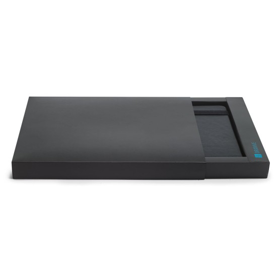 Bloco A5 com capa dura personalizado