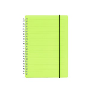 Bloco de Anotações A5 com Capa Plástica Personalizado