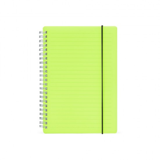 Bloco de Anotações A5 com Capa Plástica Personalizado