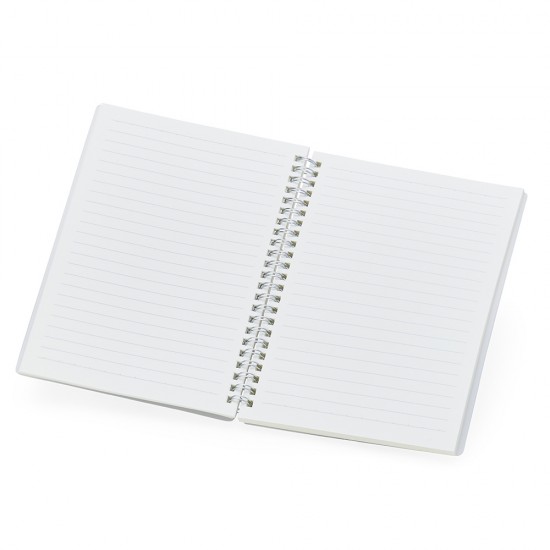 Bloco de Anotações A5 com Capa Plástica Personalizado