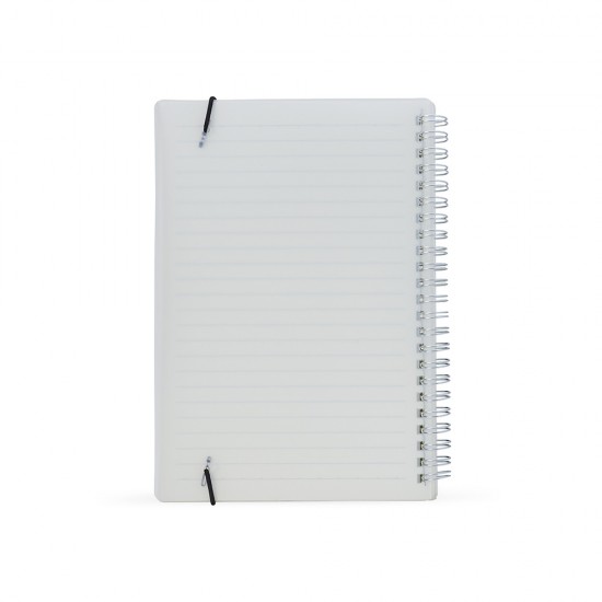 Bloco de Anotações A5 com Capa Plástica Personalizado