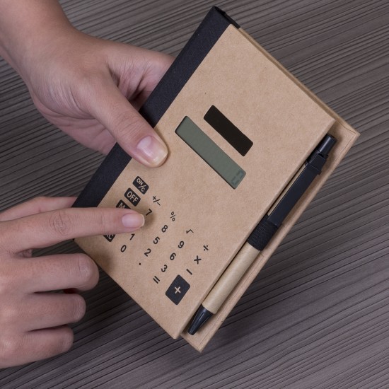 Bloco de Anotações com Calculadora Personalizado