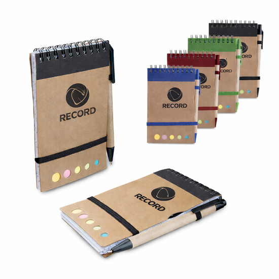 Bloco de Anotações com Caneta Personalizado