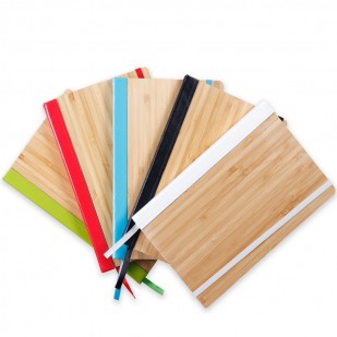 Bloco de Anotações em Bambu Personalizado