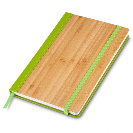 Bloco de Anotações em Bambu Personalizado