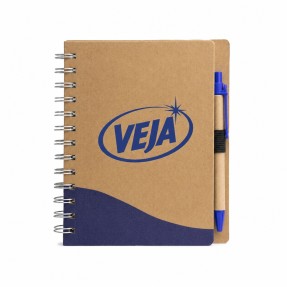Bloco de Anotações Personalizado com Caneta