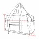 Bolsa Couro Sintético Expansível 36L Personalizada