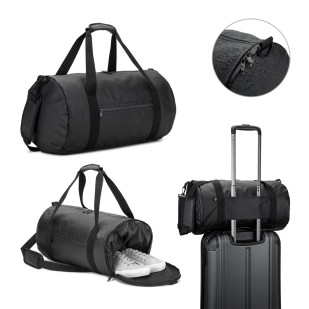 Bolsa esportiva em formato cilíndrico Personalizada
