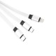Cabo USB Retrátil 3 em 1 Personalizado