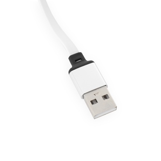 Cabo USB Retrátil 3 em 1 Personalizado