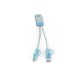Cabo USB super-rápido 6 em 1 em PET Personalizado