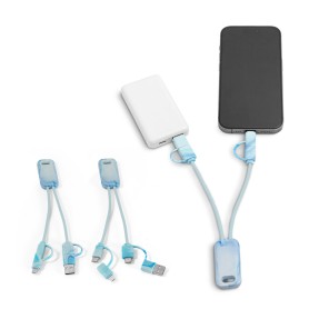 Cabo USB super-rápido 6 em 1 em PET Personalizado