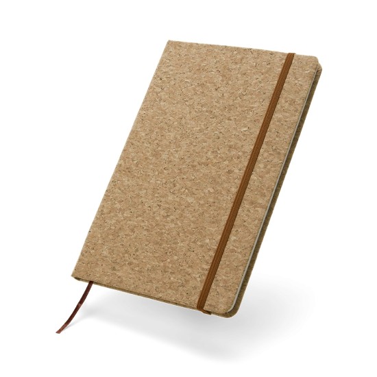 Caderneta em Cortiça 14x21 cm Personalizada