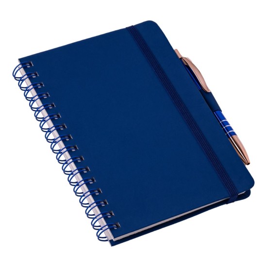 Caderneta Tipo Moleskine 14x21 com Suporte de Caneta Sem Pauta Personalizado