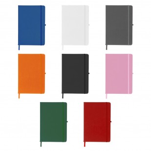 Caderneta Tipo Moleskine 14 x 21 com Pauta Personalizada