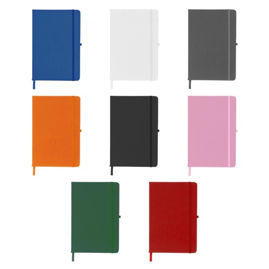 Caderneta Tipo Moleskine 14 x 21 com Pauta Personalizada