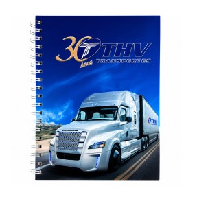 Caderno 18x25cm com Capa Dura Personalizado