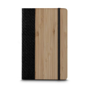 Caderno A5 Capa em Bambu Personalizado