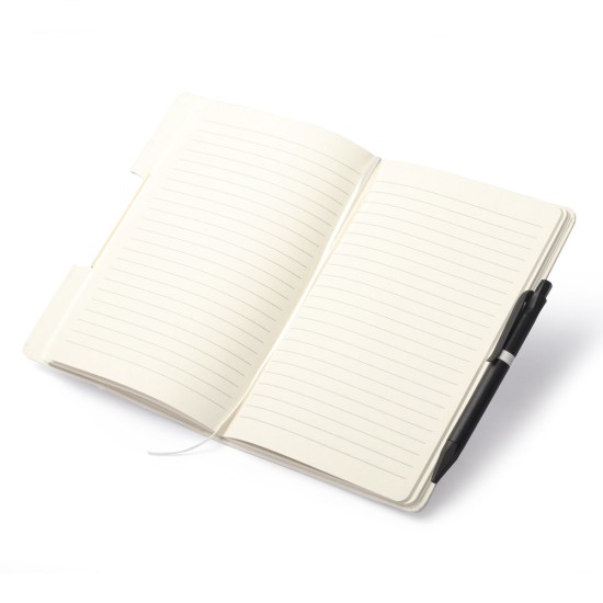 Caderno A5 Capa em Caixa de Leite Reciclado Personalizado