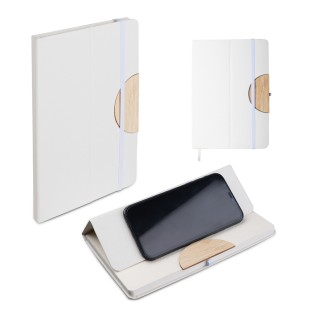 Caderno A5 Capa em Caixa de Leite Reciclado Personalizado
