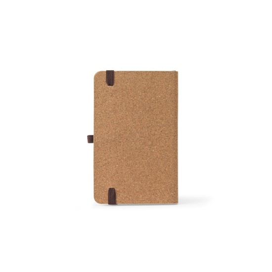 Caderno A5 com Capa Dura em Couro Reciclado Personalizado