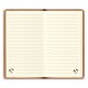 Caderno A5 com Capa Dura em Couro Reciclado Personalizado