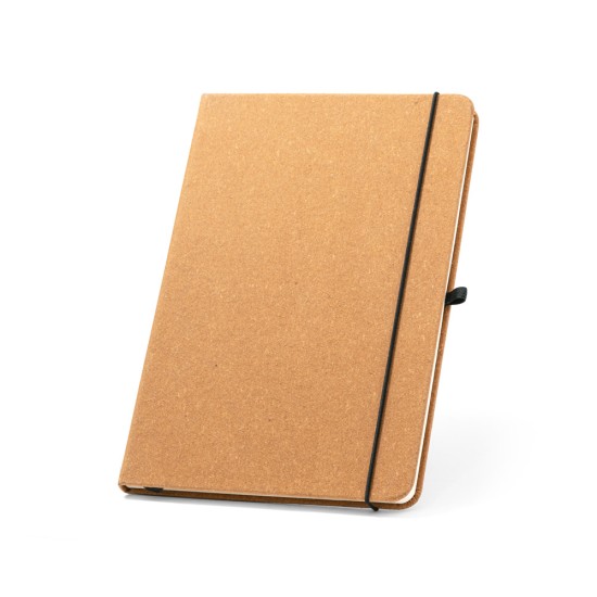 Caderno A5 com Capa Dura em Couro Reciclado Personalizado