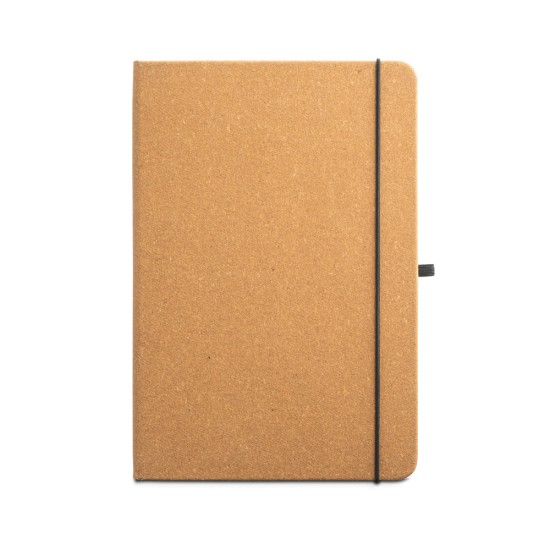 Caderno A5 com Capa Dura em Couro Reciclado Personalizado