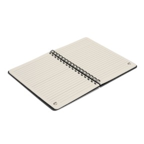 Caderno A5 de capa semi-rígida em feltro Personalizado