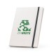 Caderno A5 produzido através de pacotes de leite reciclados Personalizado