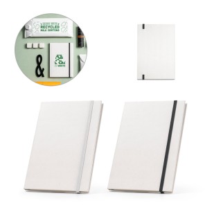 Caderno A5 produzido através de pacotes de leite reciclados Personalizado