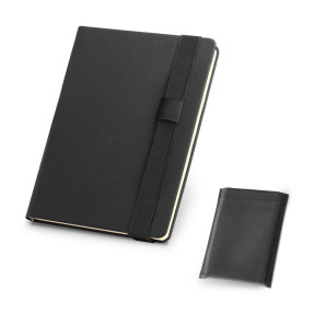 Caderno Capa Dura em Couro Sintético Personalizado